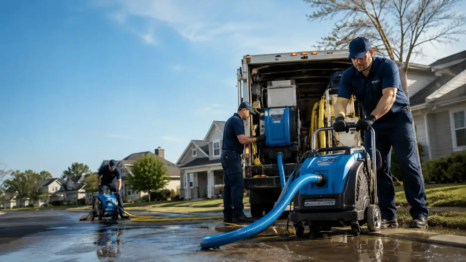 Flood Damage Cleanup in Carleton, MI